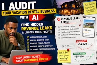 audit your vacation rental business with ai find hidden revenue leaks revenue