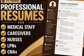 position your healthcare experience into a targeted nursing or medical resume