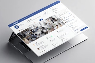 create professional facebook page and instagram setup