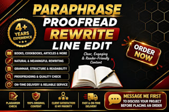 paraphrase and rewrite your content