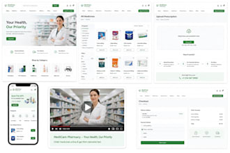 build a pharmacy website with online ordering