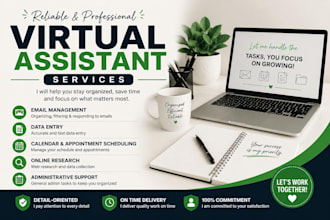 be your virtual assistant for admin tasks