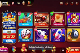 deliver games like color prediction poker teen patti rummy ludo and more