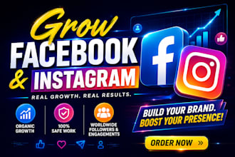 promote your facebook page with organic growth and real engagement
