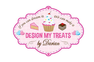 make delicious food truck logo for an edible treat company