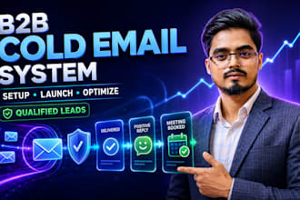 manage b2b cold email outreach, ai sales automation and appointment setting