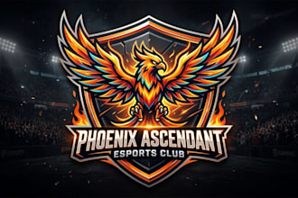 design a powerful esports logo for your gaming team