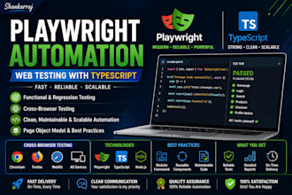 automate your web application using playwright and typescript