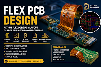 design flex pcb altium flex pcb layout and gerber files for manufacturing