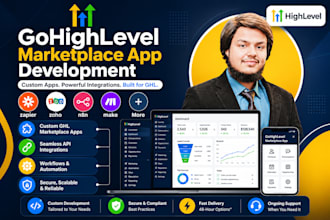 build gohighlevel marketplace app custom ghl app development