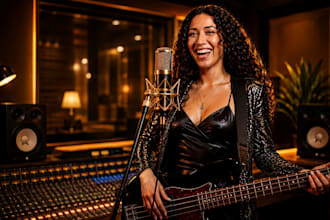 record acoustic female vocal for edm melodic techno afro deep house techno track