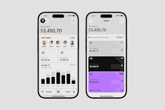 develop fintech app banking app wallet app payment app money transfer app