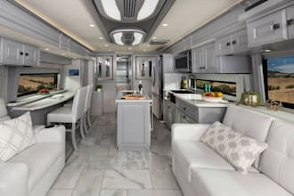 design realistic 3d motorhome rv camper van interiors and luxury mobile homes