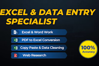 clean,format,and organise your excel data