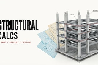 provide structural calculations and permit engineering report