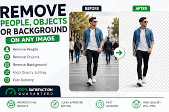 remove people, objects or background on any image