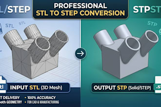 convert stl to step format