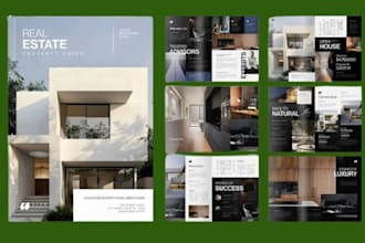 design real estate memorandum, investment teaser, financial report prospectus