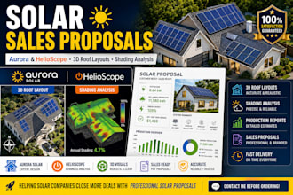 create solar sales proposals with aurora helioscope 3d roof layouts