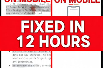 fix your squarespace mobile layout and responsive issues in twelve hours