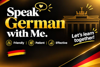 help you speak german confidently through conversation practice