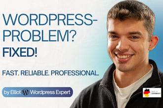 fix, customize, develop or optimize your wordpress website