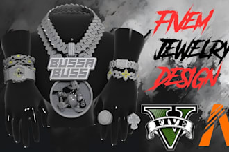 create fivem jewelery rings custom pendants fivem chains watch peds accessories