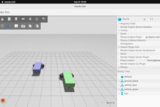 develop ros 2 robotics, gazebo simulation and automation solutions