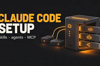 set up claude code with custom skills, agents and mcp