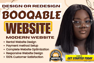 design booqable rental service website online booking website booqable website
