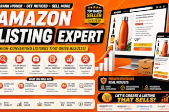do amazon product listing creation and optimization