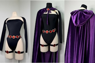 design and sew custom cosplay costumes for any character