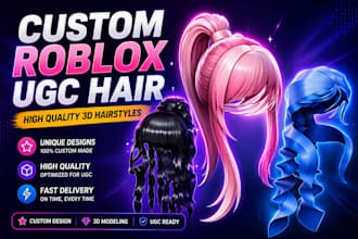 design custom roblox ugc hair