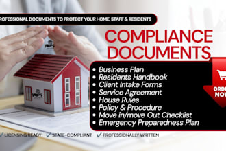 create independent living, supportive housing policies, sops forms house rules