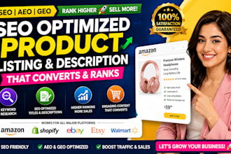 optimise product title, descriptions, and images using ai