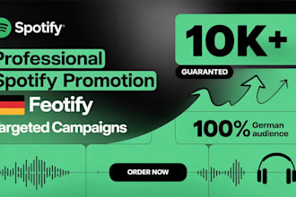 do USA spotify music promotion german spotify promotion
