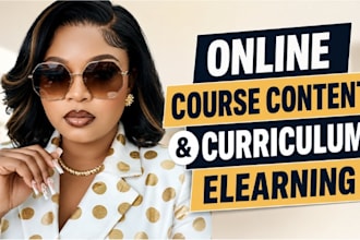 course content online course content creation