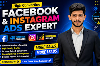 create high converting facebook and instagram ads compaigns