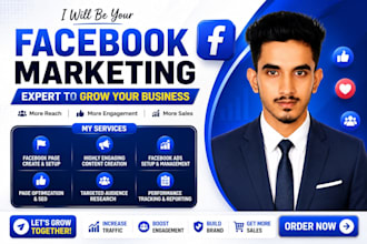 do facebook marketing and promote your business