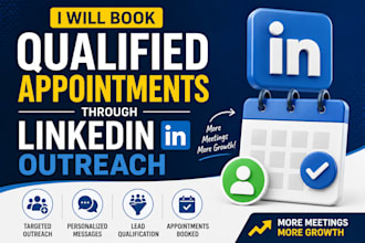 book qualified appointments through linkedin outreach