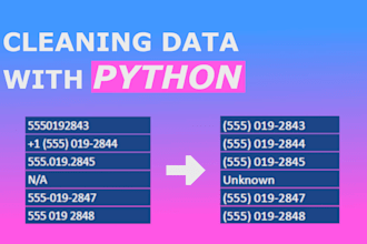 clean, format, merge, or split excel files with python