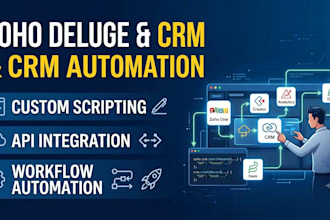 write custom zoho deluge scripts and automate your zoho crm