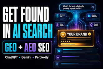 do GEO and aeo SEO for chatgpt gemini and ai search