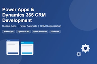 build custom power apps and dynamics 365 CRM solutions