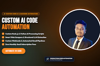 build custom ai automation and API integrations