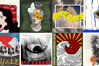 create surreal poster design and creative digital artwork