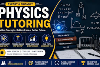 be your physics tutor