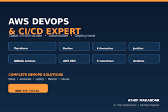 set up cicd pipelines and AWS infrastructure with terraform