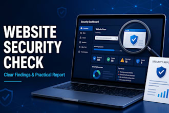 perform a website vulnerability assessment and provide a clear report