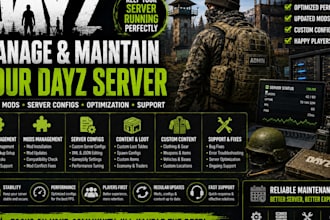 manage and maintain your dayz server dayz mods and server configs